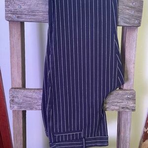 Banana Republic pinstripe ankle Sloan pants size 8p